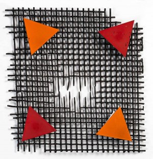 Gerard Jürgen Blum-Kwiatkowski (1930 - 2015), Obiekt przestrzenny z barwnymi trójkątami