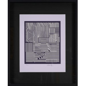 Victor Vasarely (1906 - 1997), Op Art Composition