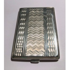 Silver cigarette case,years1931-1948