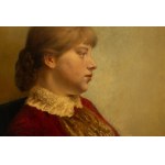 Maurycy Gottlieb (1856 Drohobycz - 1879 Kraków), Portret młodej kobiety, 1875