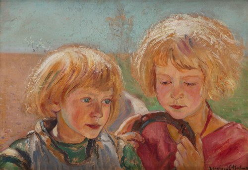 Wlastimil Hofman (1881 Praga - 1970 Szklarska Poręba), Dzieci z podkową