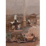 Rajmund Kanelba (Kanelbaum) (1897 Warschau - 1960 London), Place de la Concorde, Paris