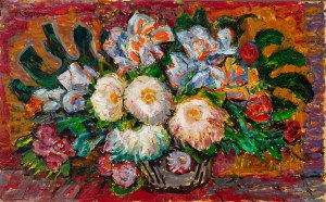 Maurycy (Maurice) Mędrzycki (Mendjizki) (1890 Łódź - 1951 St. Paul de Vance), Kompozycja kwiatowa