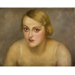 Leonid Frechkop (1897 Moskwa - 1982 Bruksela), Portret młodej kobiety, 1933