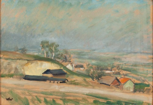 Wojciech Weiss (1875 Leorda, Rumunia - 1950 Kraków), Pejzaż