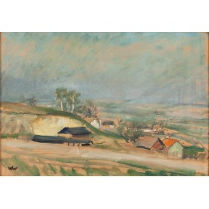 Wojciech Weiss (1875 Leorda, Romania - 1950 Krakow), Landscape