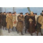 Feliks Władysław Jasiński (1865 Augustów - 1929 Warsaw), Deportation to Siberia, 1897