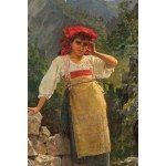 Pantaleon Szyndler (1846 Lipie k. Wielunia - 1905 Warszawa), Szczęśliwa pasterka z Picinisco w okolicach Neapolu