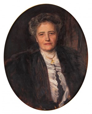 Bolesław Jan Czedekowski (1885 Wojniłów - 1969 Wiedeń), Portret Rosy Machanek, 1913