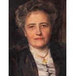 Boleslaw Jan Czedekowski (1885 Wojniłów - 1969 Vienna), Portrait of Rosa Machanek, 1913