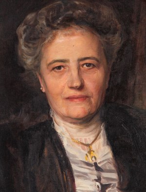 Bolesław Jan Czedekowski (1885 Wojniłów - 1969 Wiedeń), Portret Rosy Machanek, 1913