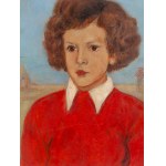 Wlastimil Hofman (1881 Praga - 1970 Szklarska Poręba), Portret dziewczynki, 1930