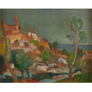 Henryk Epstein (1891 Lodz - 1944 concentration camp, probably Auschwitz), Corsican Landscape