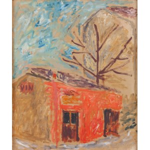 Józef Czapski (1896 Prag - 1993 Maisons Laffitte), Kleines Haus (Maisonnette), 1931
