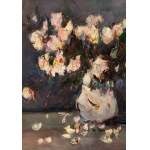 Włodzimierz Terlikowski (1873 Poraj near Łódź - 1951 Paris), Flowers in a vase