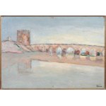 Włodzimierz Terlikowski (1873 Poraj near Łódź - 1951 Paris), Bridge on the Guadalquivir River in Spain