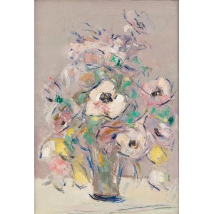 Włodzimierz Terlikowski (1873 Poraj bei Łódź - 1951 Paris), Anemonen in einer Vase