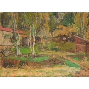 Zygmunt Schreter (1886 Łódź - 1977 Paris), Finland Landscape