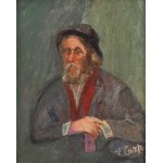 Estera Karp (Carp) (1897 Skierniewice - 1970 Paryż), Portret brodatego mężczyzny