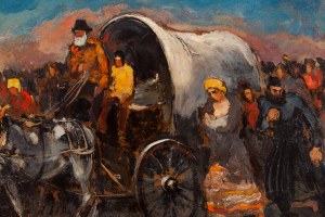 Stanisław Eleszkiewicz (1900 Czutów k. Połtawy - 1963 Paryż), Exodus