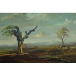 Henryk Kozakiewicz (1936 - 1985 ), Landschaft mit Bäumen