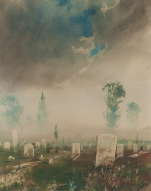 Jerzy Rene Groszang (1929 Hayange - 2004 Oak Mountain), Landscape