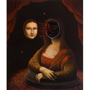Kat Garstka (b. 1977), To be like the Mona Lisa (Dream of Me), 2022