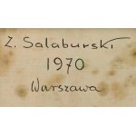 Zdzislaw Salaburski (1922 Częstochowa - 2006 Warsaw), Untitled, 1970