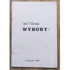 Gross T. Jan • Wybory