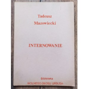 Tadeusz Mazowiecki - Internierung