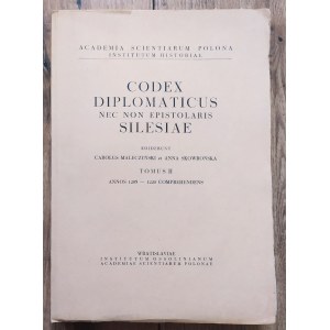 Kodeks dyplomatyczny Śląska tom II. 1205-1220