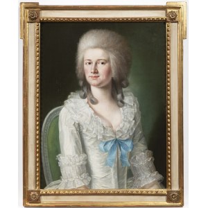 Attributed to Johann Friedrich August Tischbein (1750-1812), Portrait of a Lady