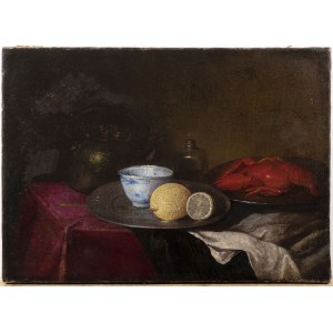 German Painter of 17th Century, Still Life with Lobster