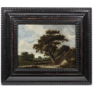 Cornelis Gerritsz Decker (ca. 1615-1678) - Attributed, Landscape with an Oak Tree