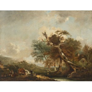 European master 18th century, Pastoral Landscape