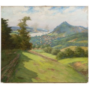 Painter Late 19th Century, Mountain Landscape
