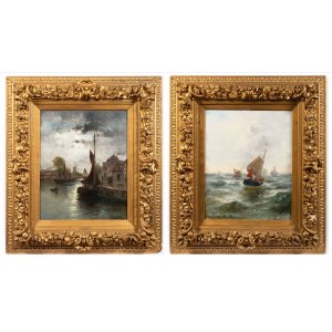 Georg Fischhof (1859 Vienna - 1914 Vienna), Pair of paintings