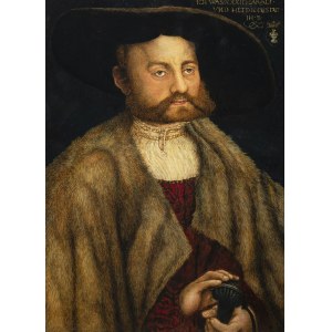 After Holbein, Man in a Fur Coat