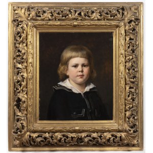 Friedrich Franceschini, 19th Century, Portrait of a Young Boy