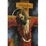 20th century painter, Jesus on the Cross