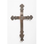 France, 14th century, Standing Copper Cross with Body of Christ