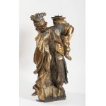 Candlestick personifying the continent of America(?), Austria, 18th century