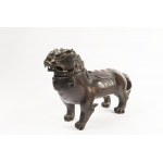 Incense Burner in the Form of a Buddhist Lion. Detachable head.