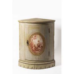 Corner Cabinet, Probably Italy, Late 18th Century