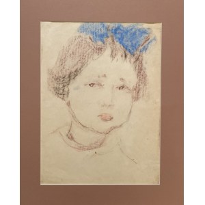 Otto AXER (1906-1983), Bildnis eines Mädchens