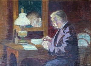 Marian Franciszek SŁONECKI (1886 - 1969), W gabinecie