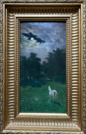 MALARZ NIEROZPOZNANY (XIX/XX wiek), Biały koń