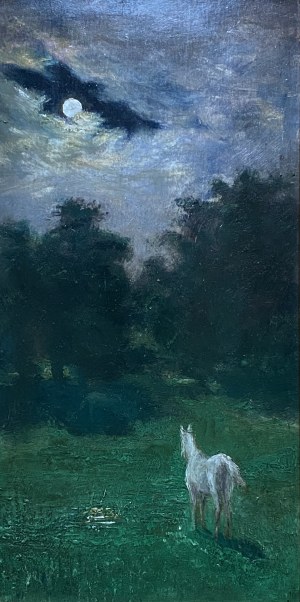 INDEPENDENT PAINTER (19th/20th century), White Horse