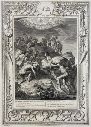 Bernard PICART (1673-1733) wg Abraham van DIEPENBEECK (1596-1675), Giganci (mitologia grecka)