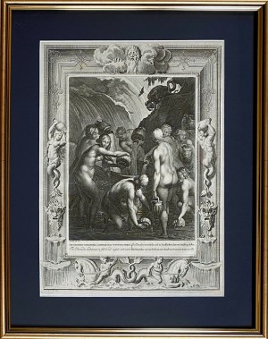 Bernard PICART (1673-1733) wg Abraham van DIEPENBEECK (1596-1675), Danaidy (mitologia grecka)